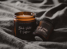 Load image into Gallery viewer, Black Violet & Saffron | 16 oz