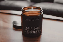 Load image into Gallery viewer, Black Violet & Saffron | 6 oz