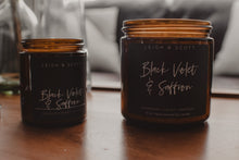 Load image into Gallery viewer, Black Violet & Saffron | 6 oz