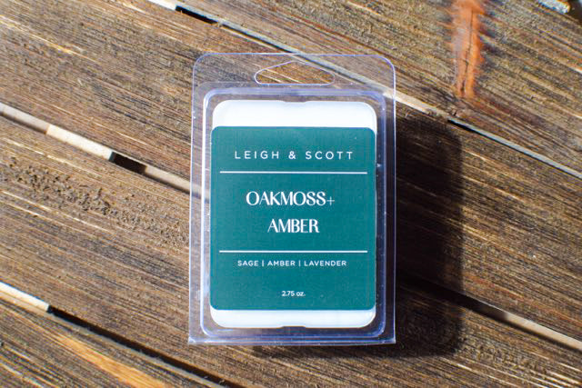 Oakmoss and Amber Wax Melt