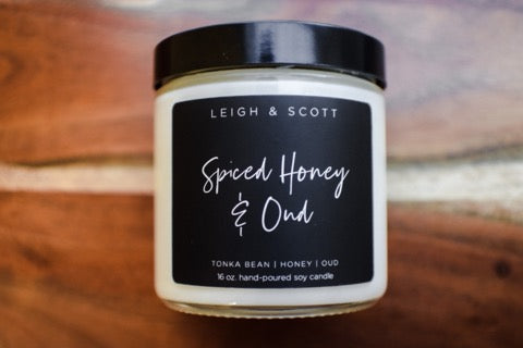 Spiced Honey & Oud | Large 16oz